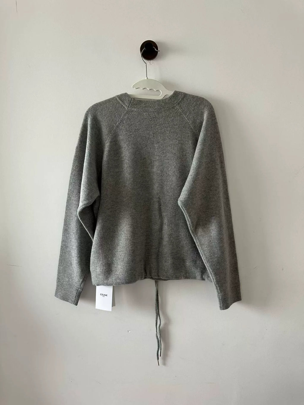 Celine Embossed Arc de Triomphe Sweater