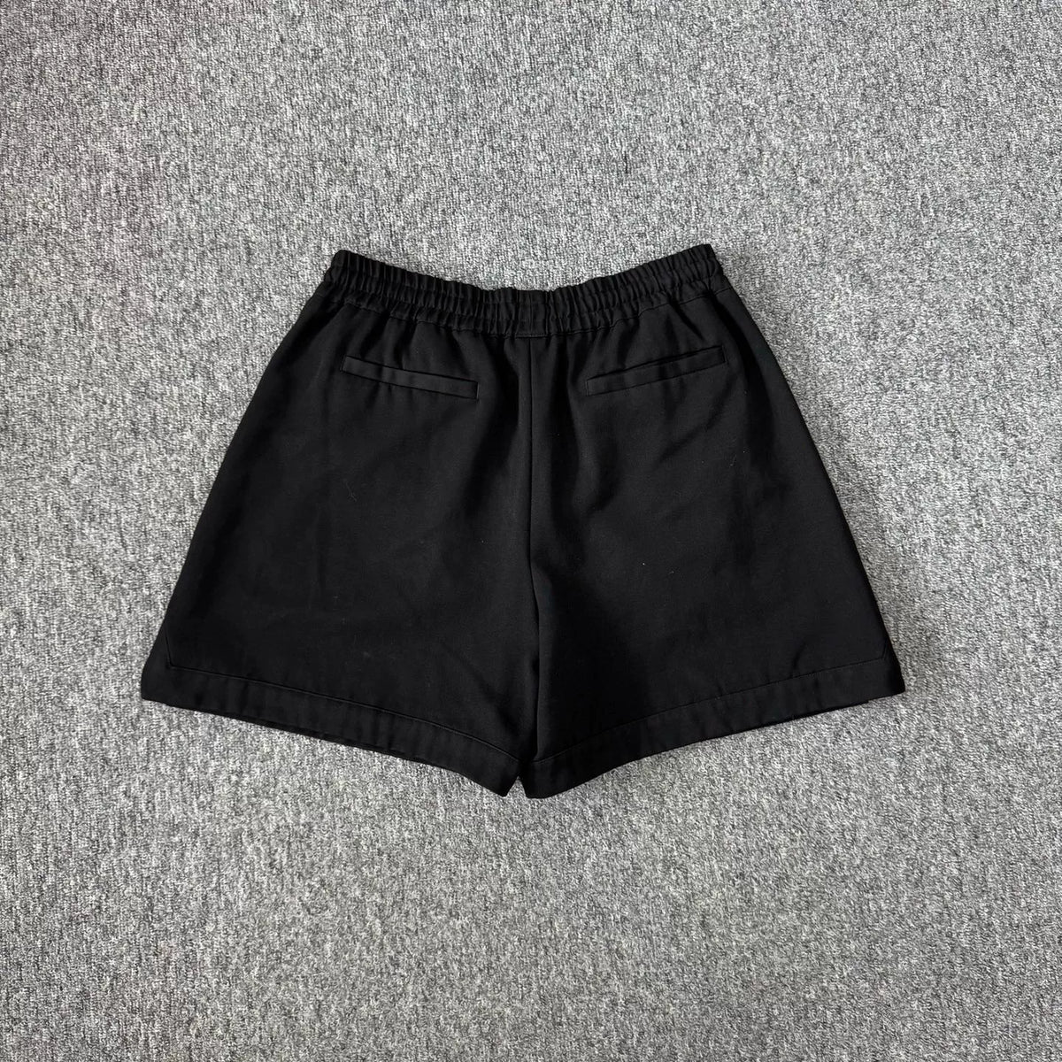 Louis Vuitton LV black and pink embroidered logo shorts