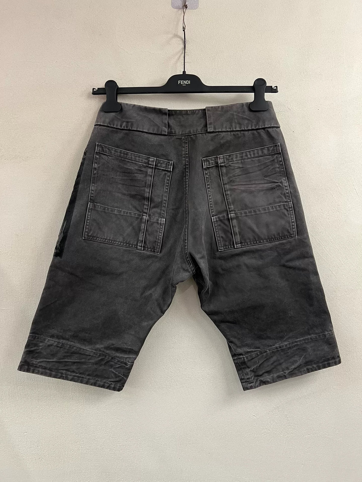Julius_7 Rubberized Printed Shorts, SS2011 Runway Style
