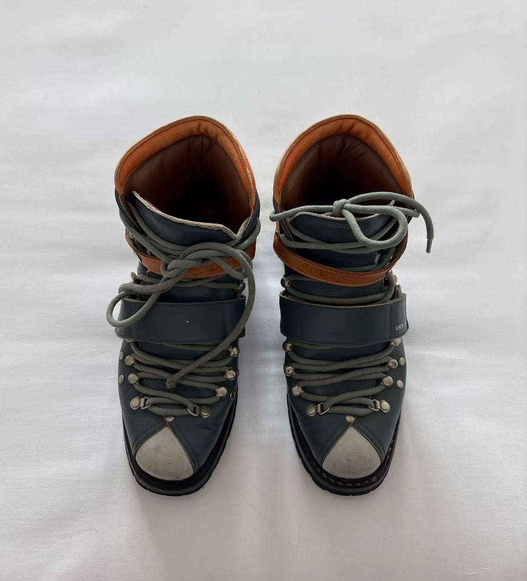 Undercover 10SS Vintage Less But Better Lace-Up Boots