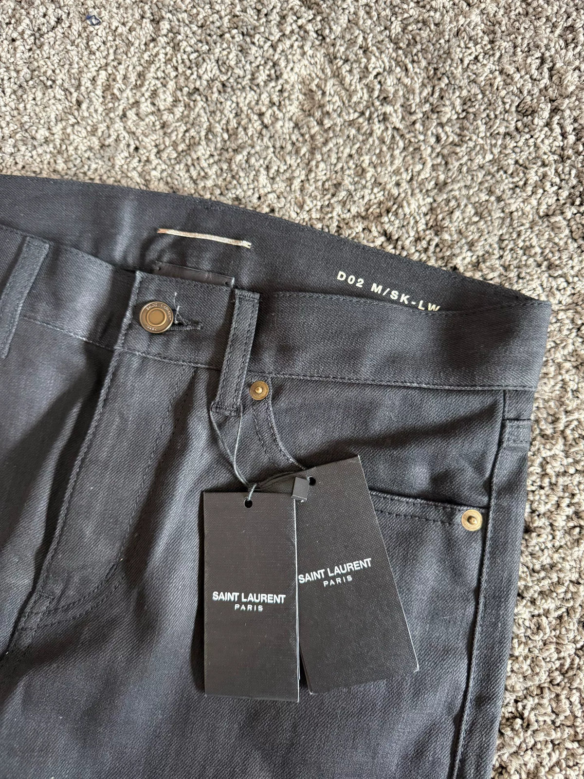 Saint Laurent Slp Paris Fw16 denim D02 By Hedi Slimane