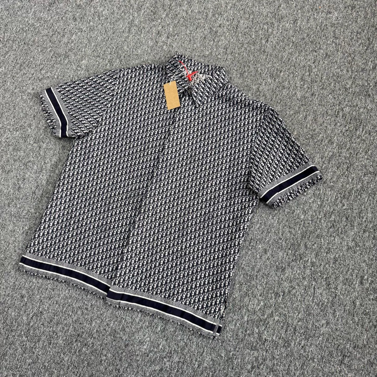 Dior Classic Monogram Short Sleeve Shirt