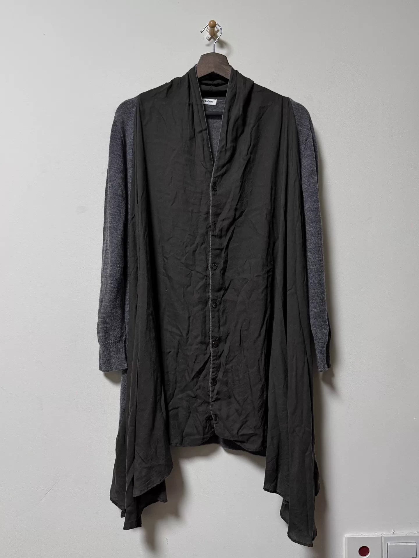 Issey Miyake Plantation 00s Wool Tunic