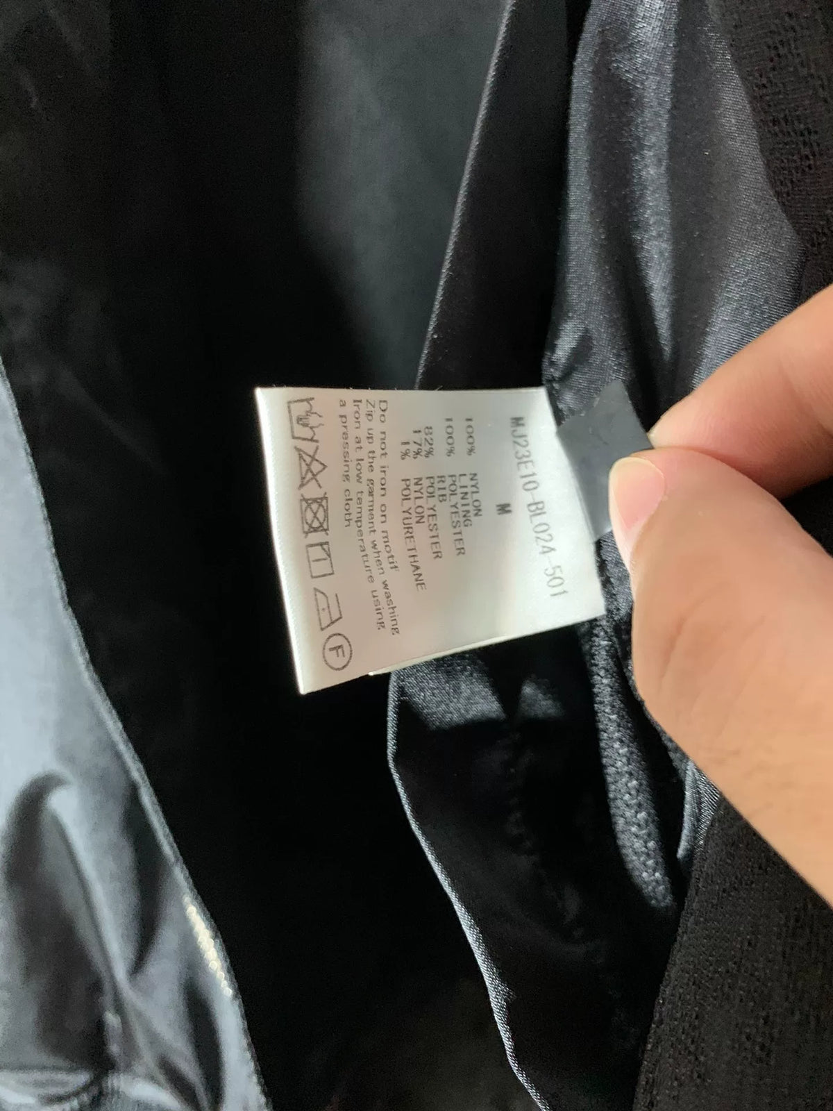 mastermind Japan Silver Embroidered Silk Flight Jacket