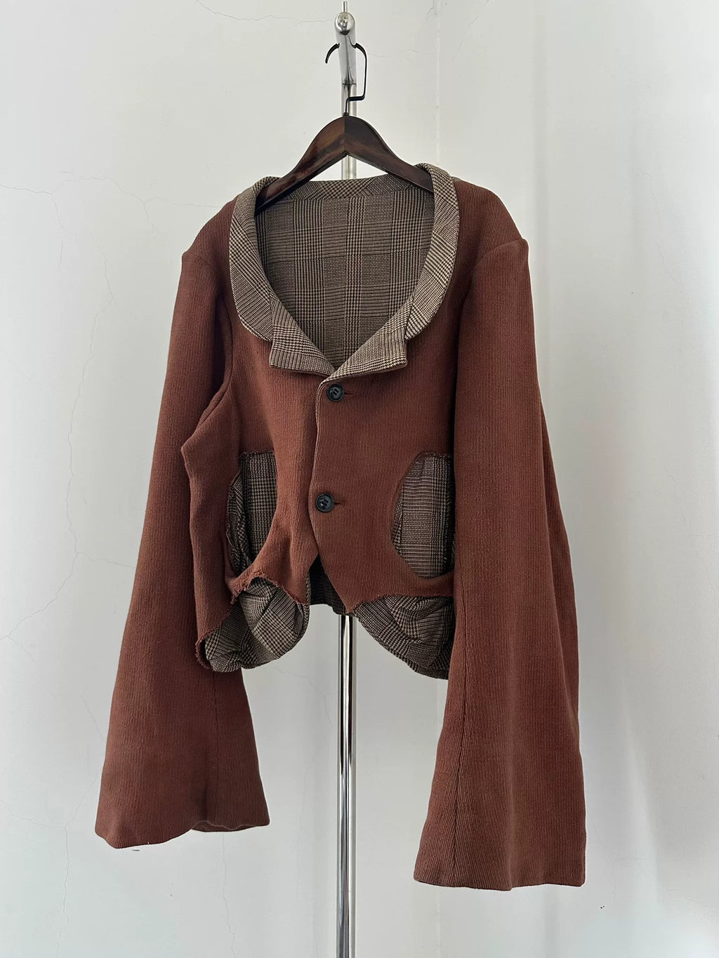 Christopher Nemeth 90s Pocket Plaid Jacket