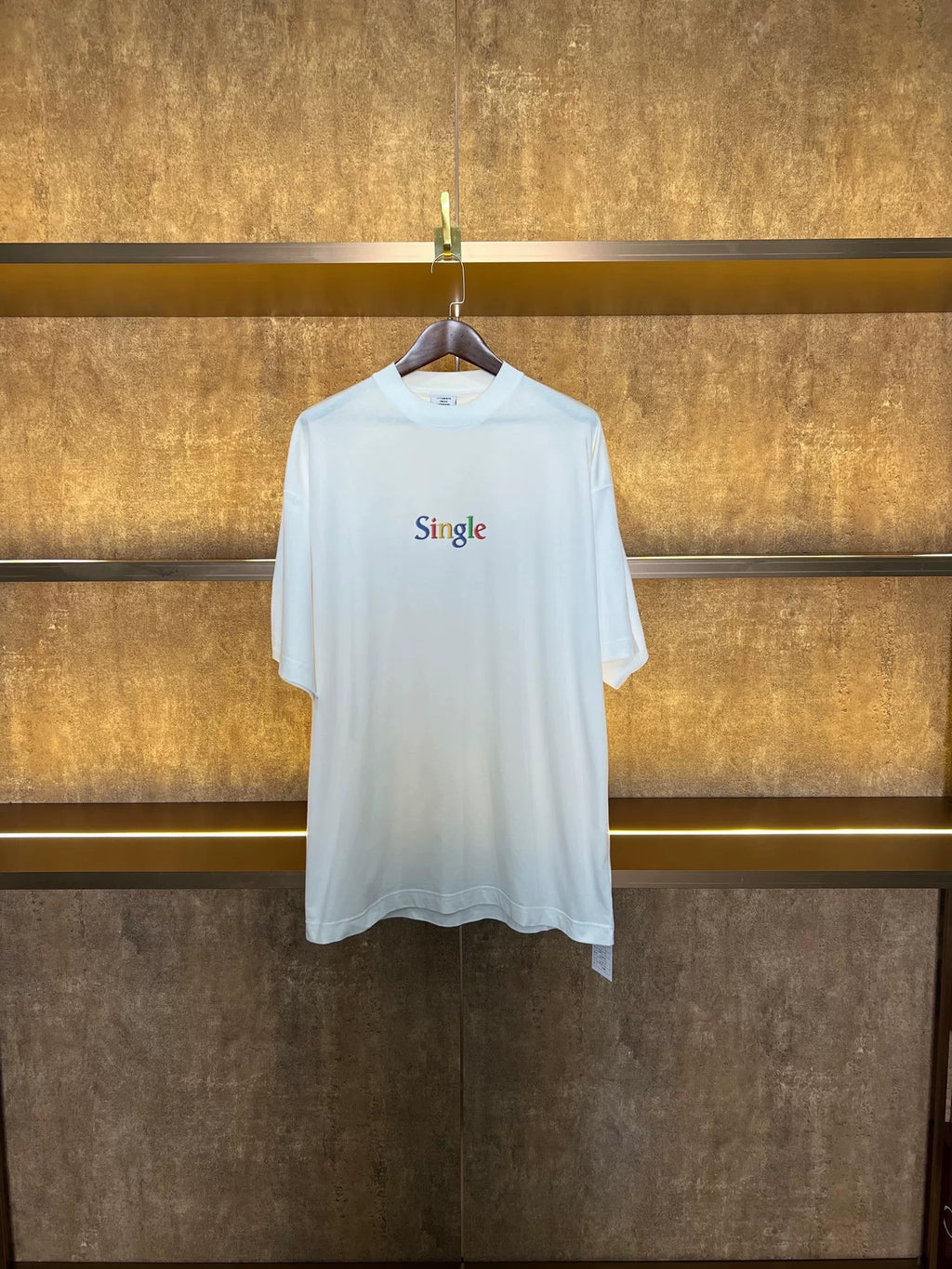 Vetements Single Short Sleeve Top