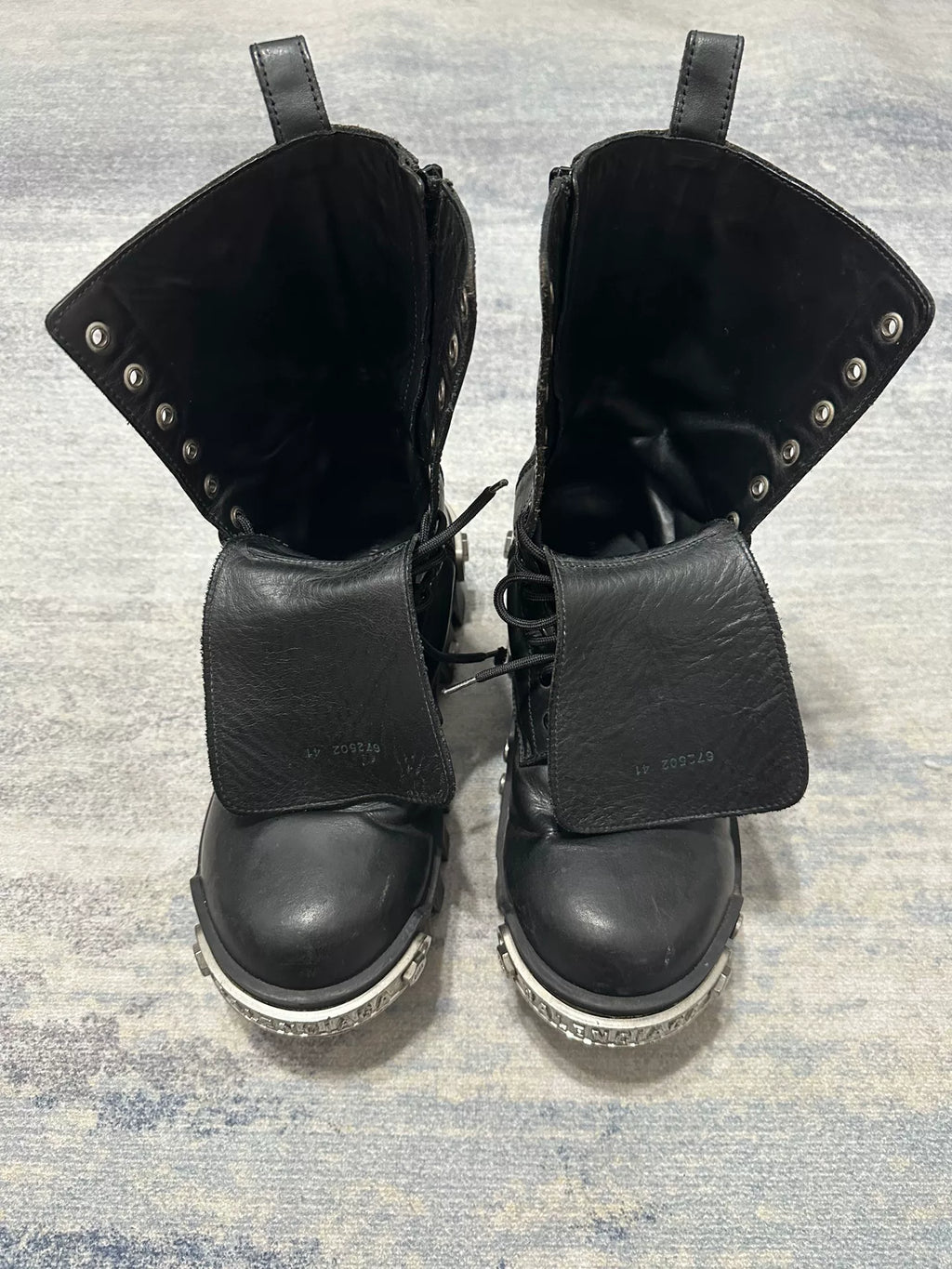Balenciaga FW23 Bulldozer Slim Boots