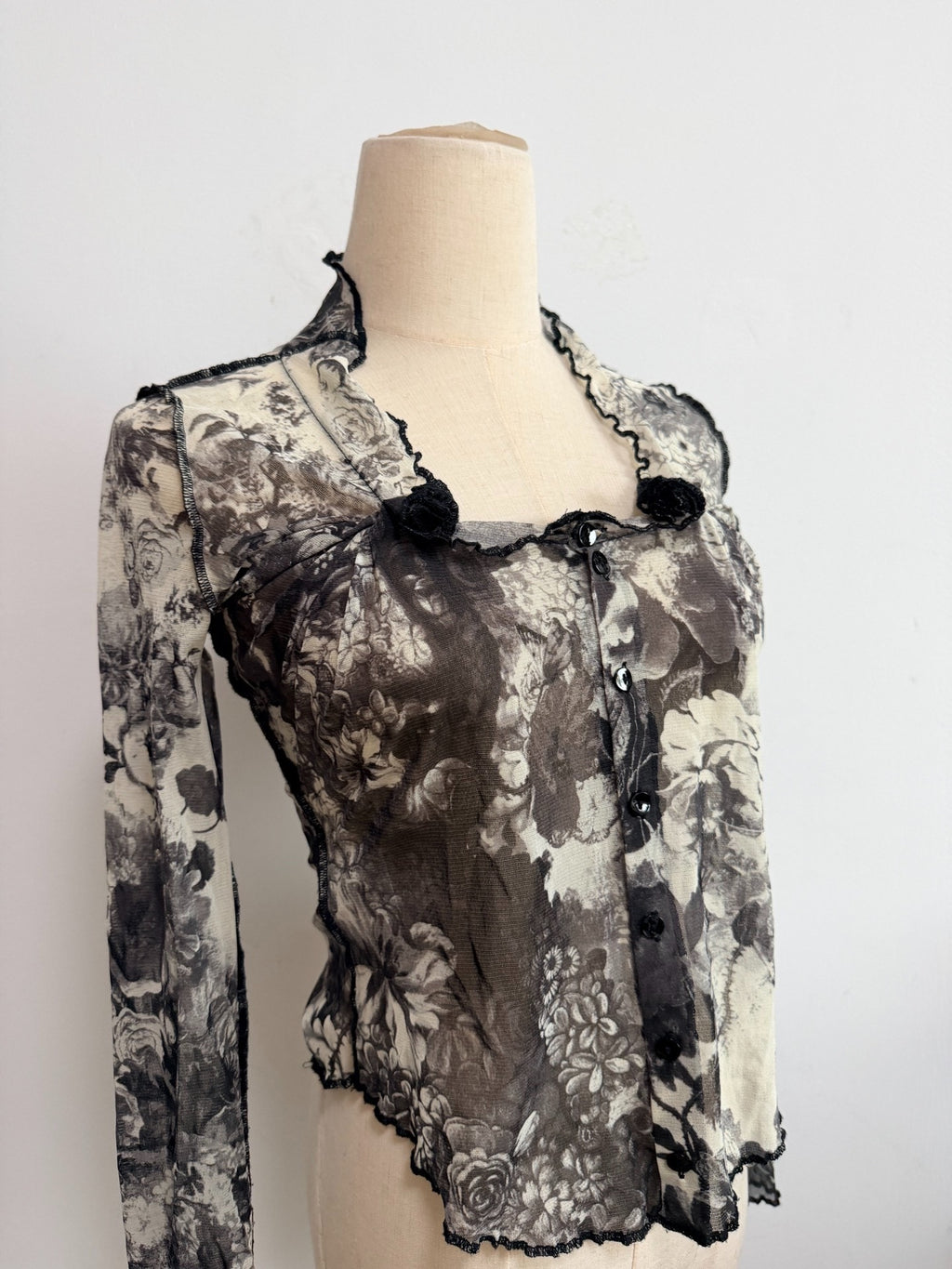 Jean Paul Gaultier Floral Top