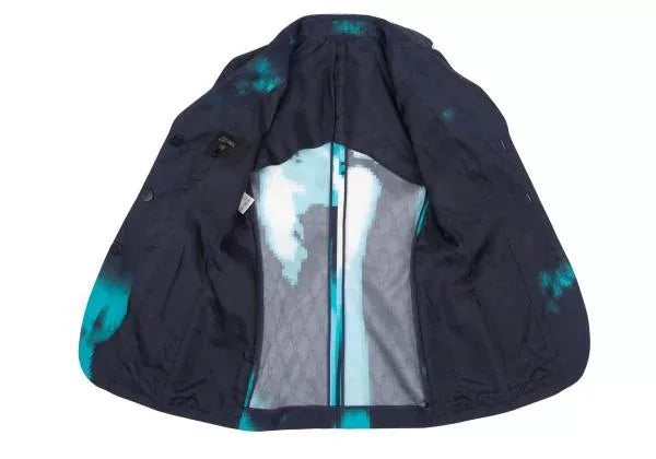Jean Paul Gaultier Vintage Blue Portrait Blazer
