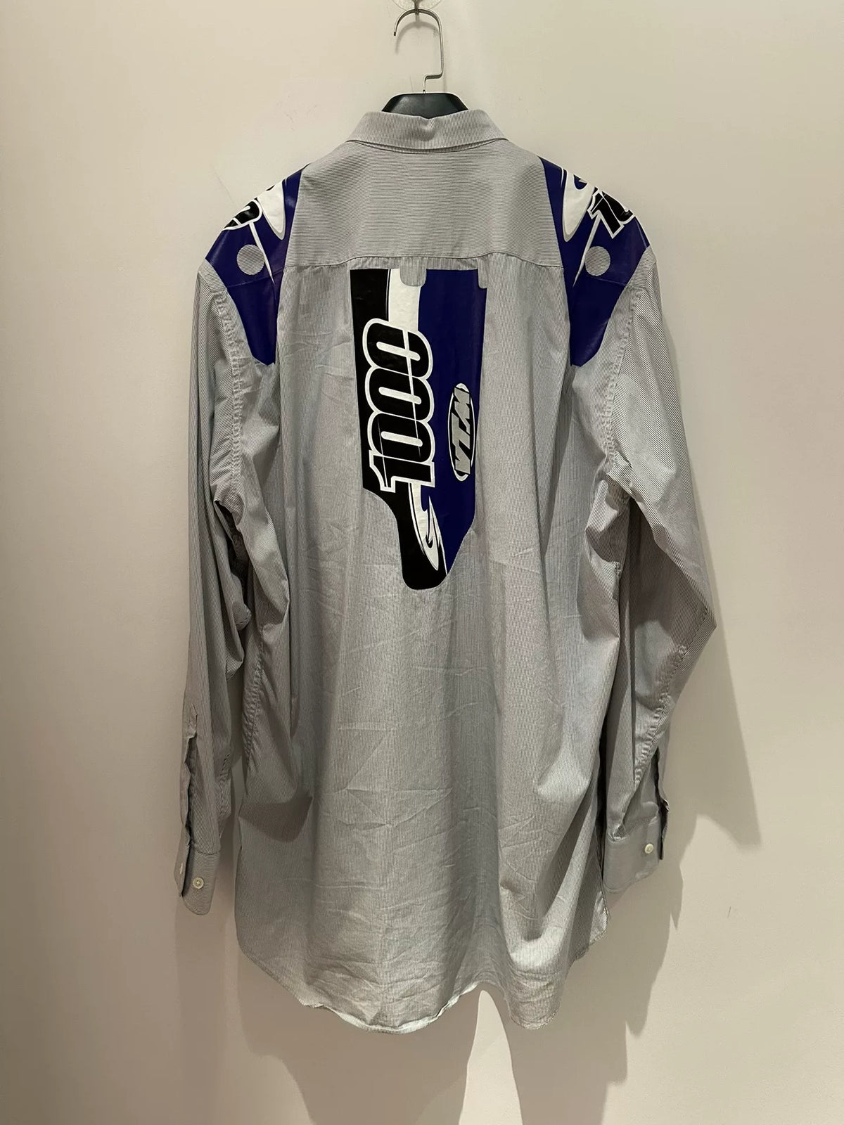 Vetements patchwork racing shirt