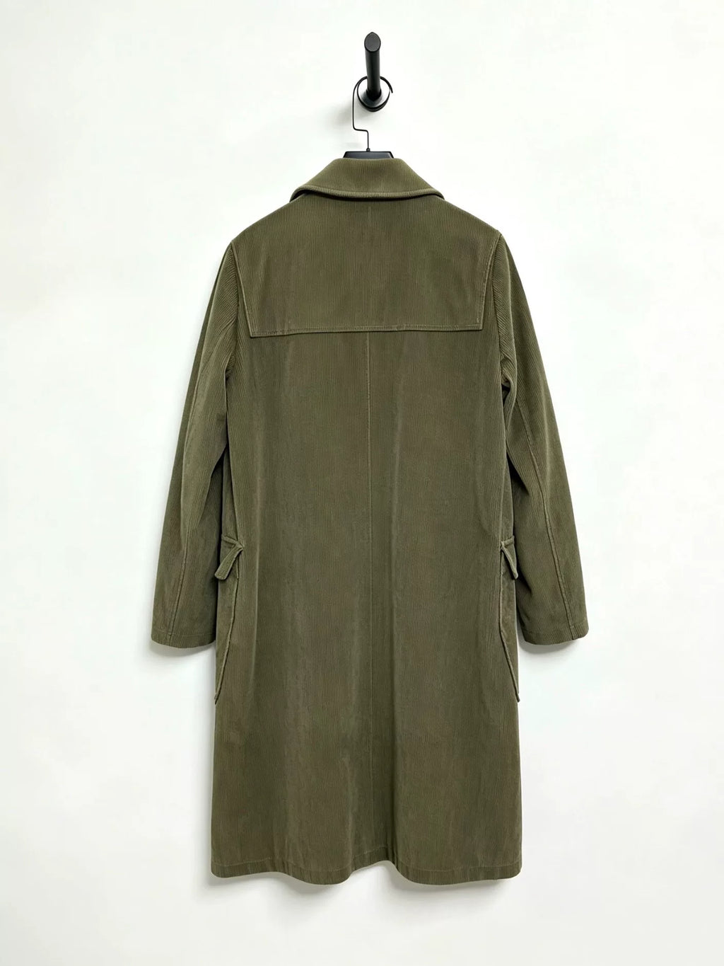LEMAIRE Olive Green Corduroy Coat