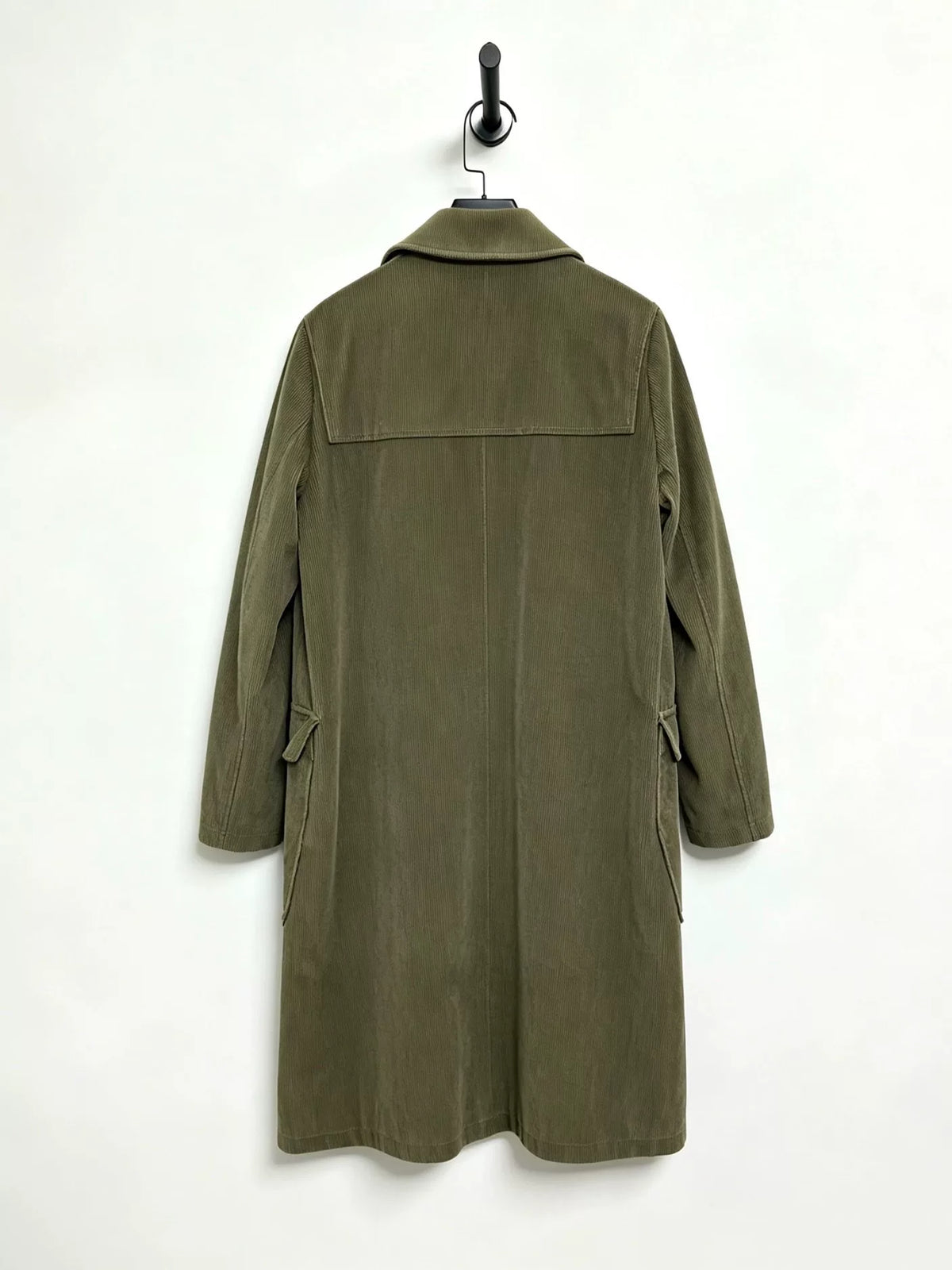 LEMAIRE Olive Green Corduroy Coat