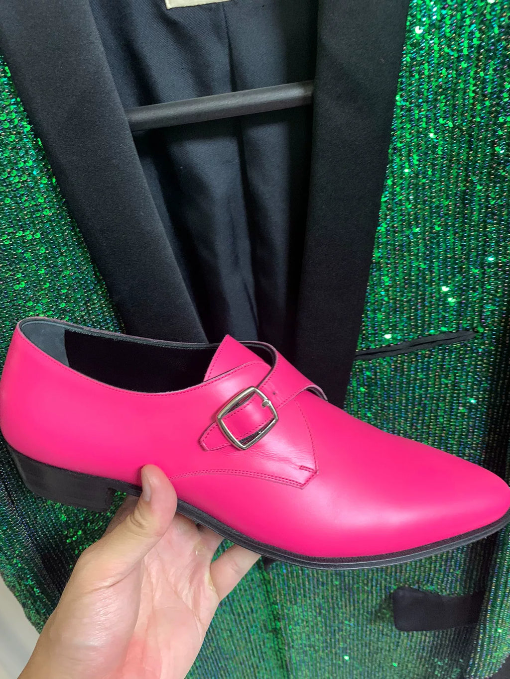 Celine 2019 Spring/Summer Pink Calfskin Low-Top Shoes