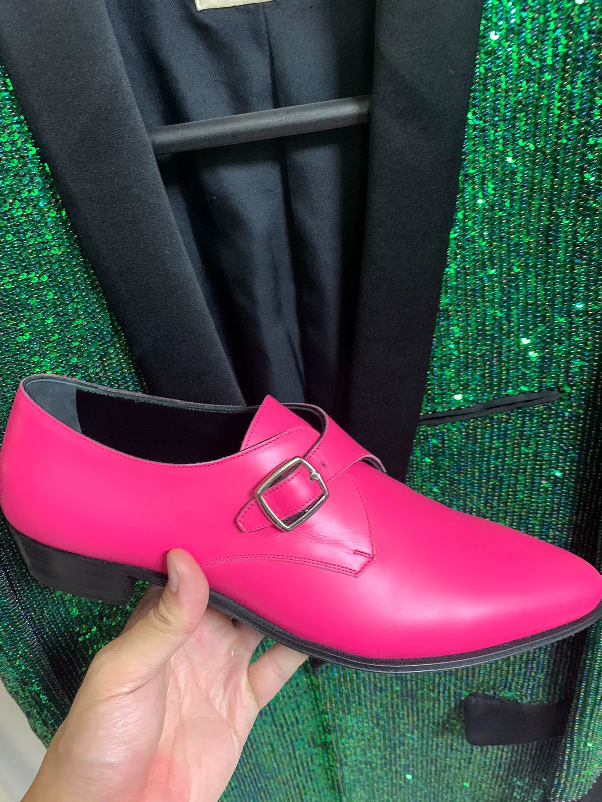 Celine 2019 Spring/Summer Pink Calfskin Low-Top Shoes