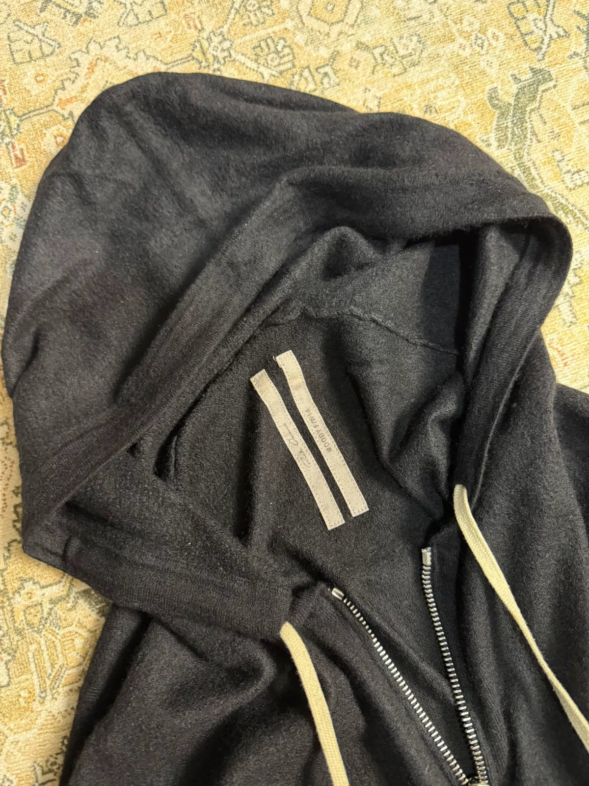 Rick Owens Wool Wizard Hat Coat