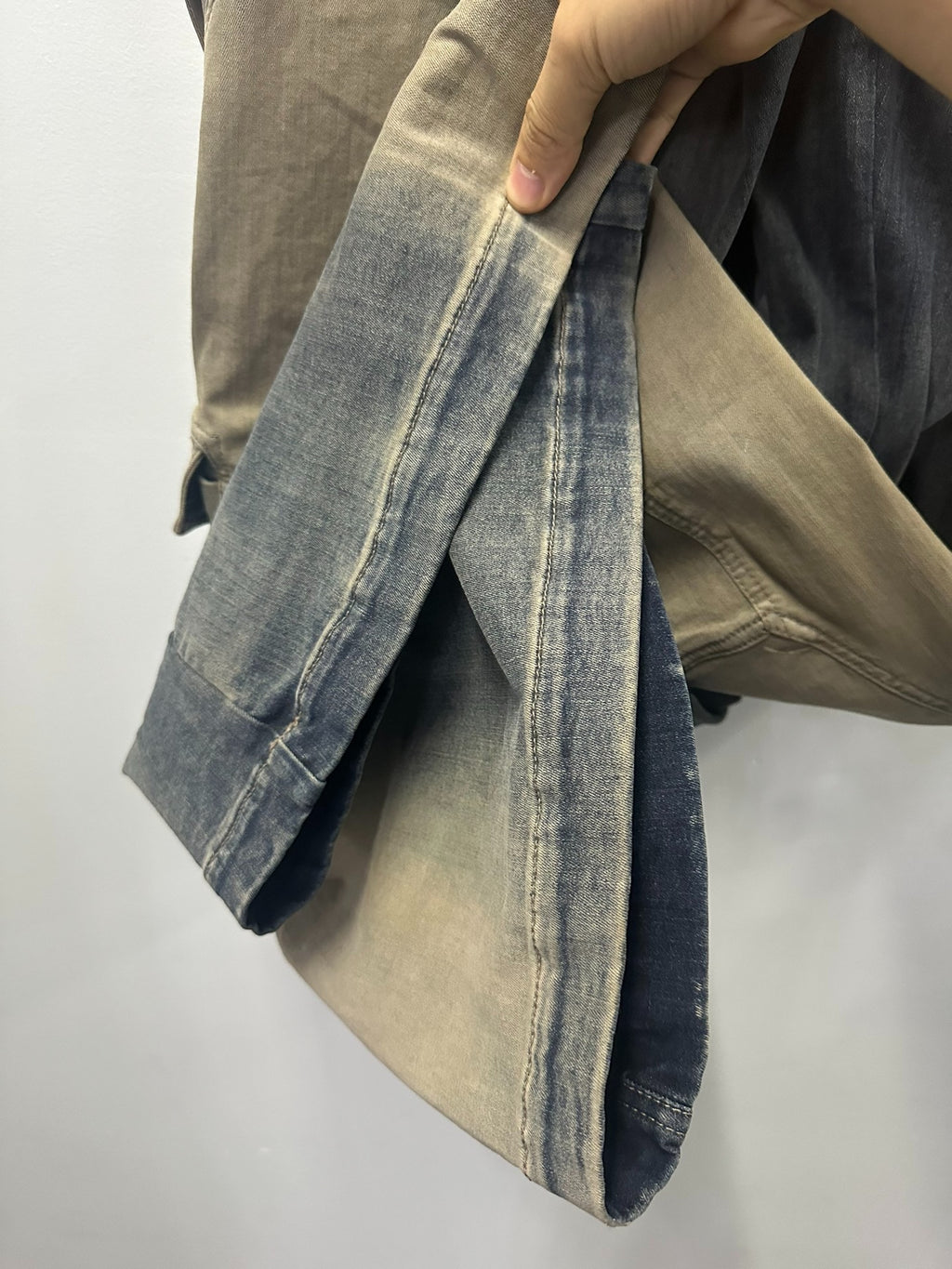 Rick Owens 23SS Bela cargo gradient jeans