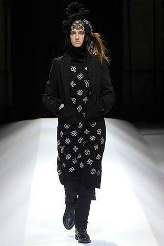 Yohji Yamamoto 07fw Louis Vuitton parody sweater
