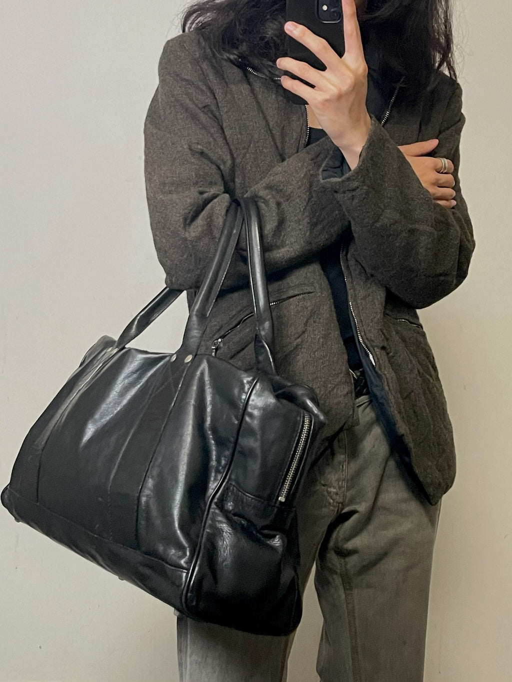Ann Demeulemeester | Boston Handbag