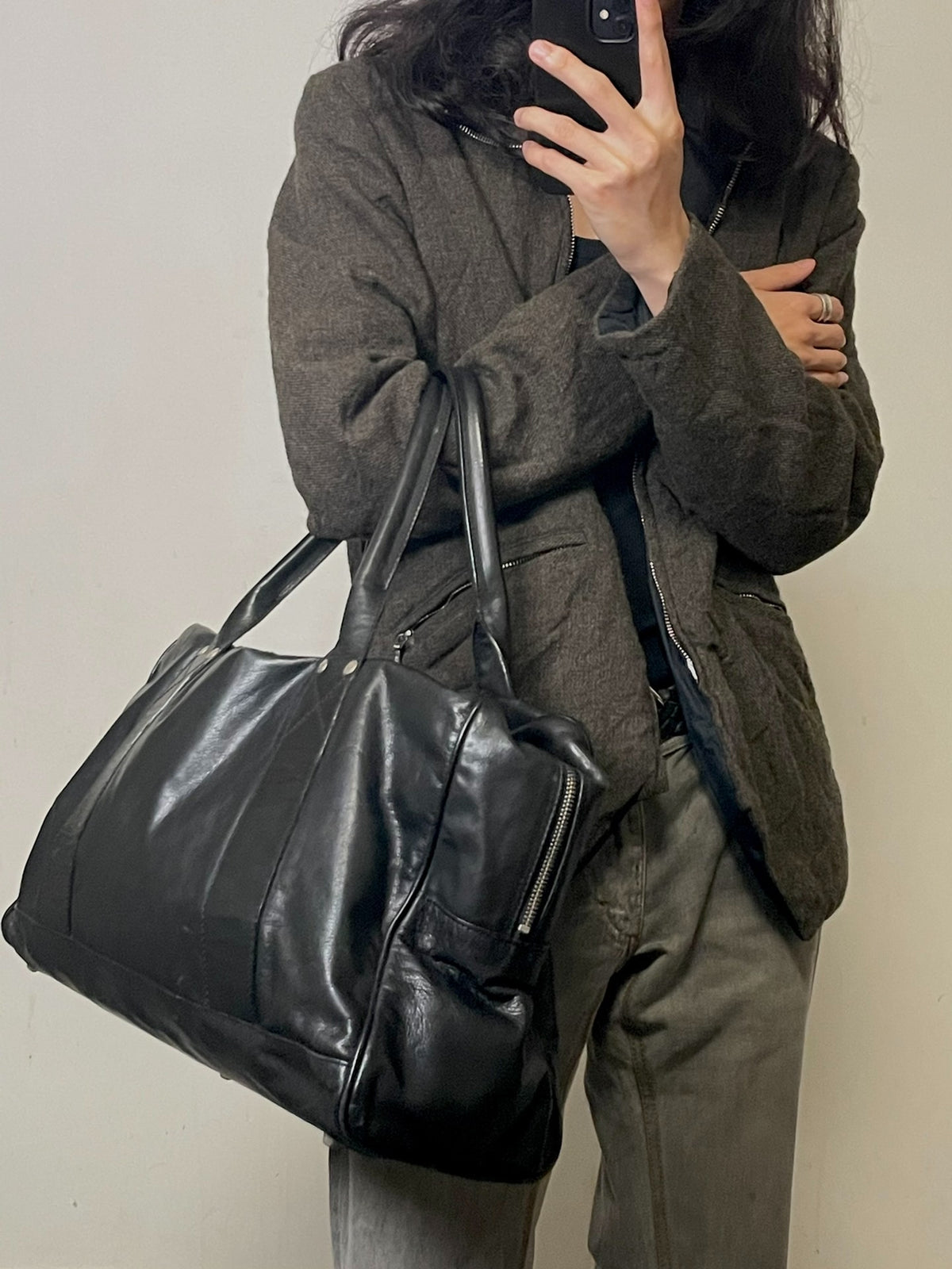 Ann Demeulemeester | Boston Handbag