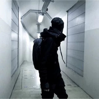 Julius_7 Extra-Large Space Hat Hoodie Jacket