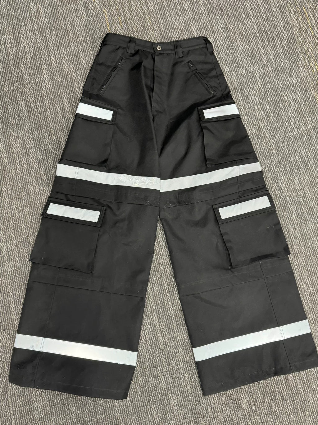 Vetements Reflective Stripe Long Pants
