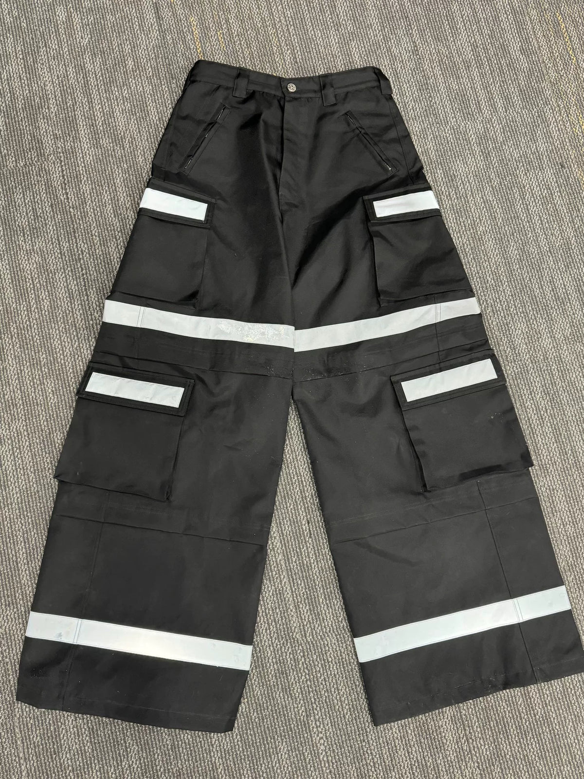 Vetements Reflective Stripe Long Pants
