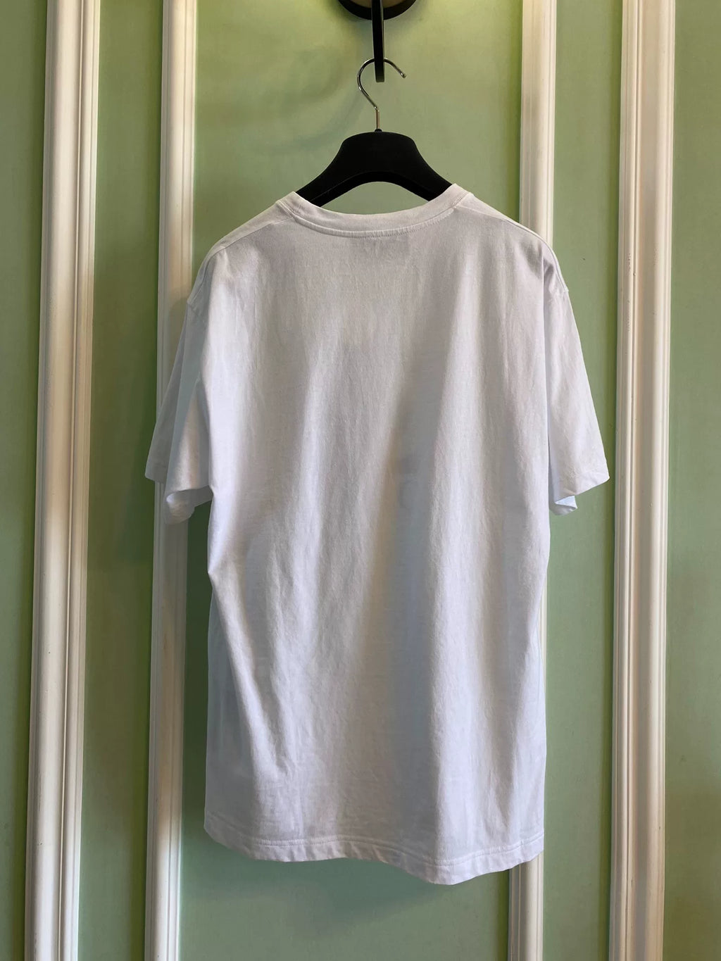 Gucci Purple Blue Logo Short Sleeve T-Shirt