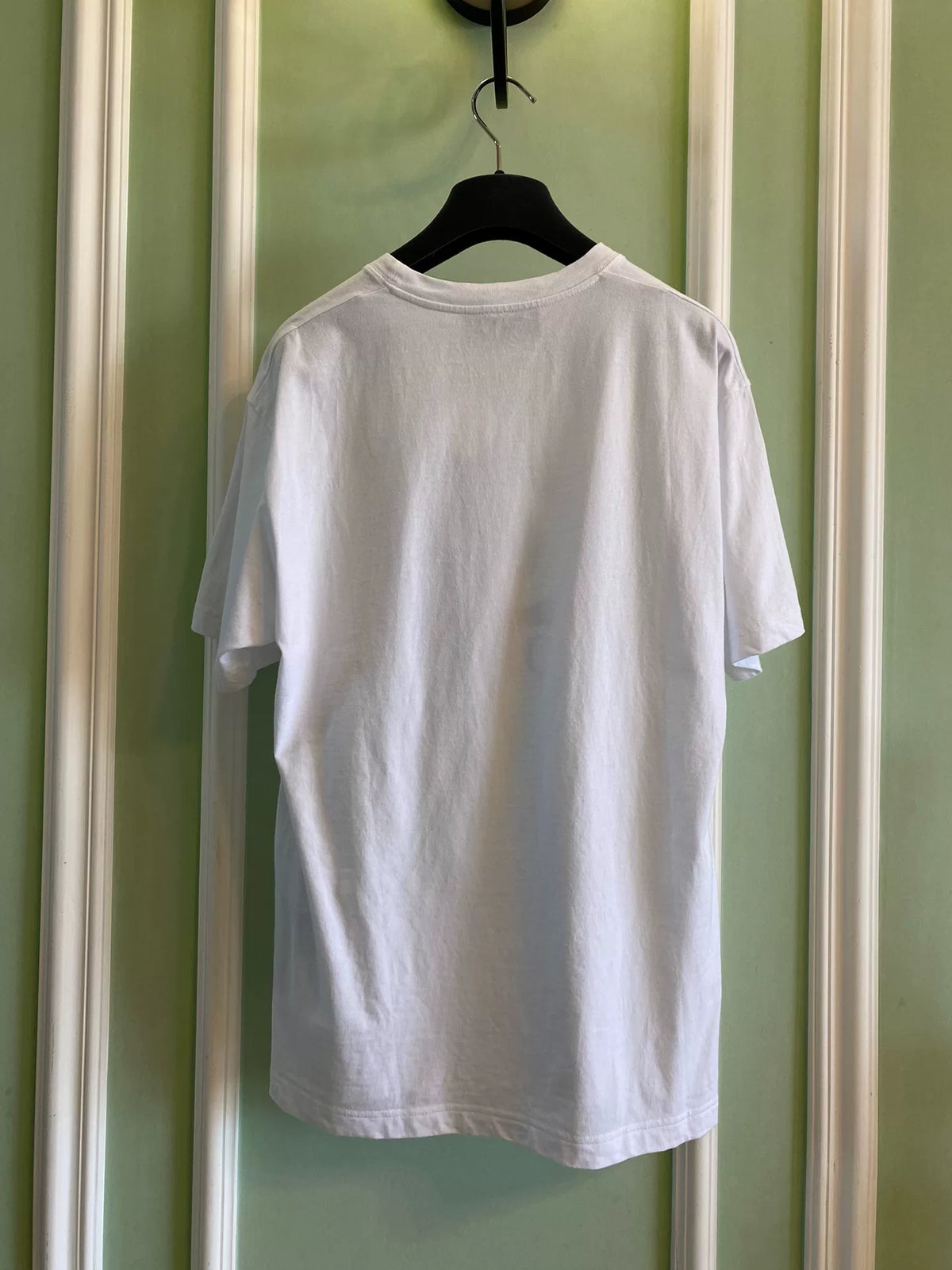 Gucci Purple Blue Logo Short Sleeve T-Shirt