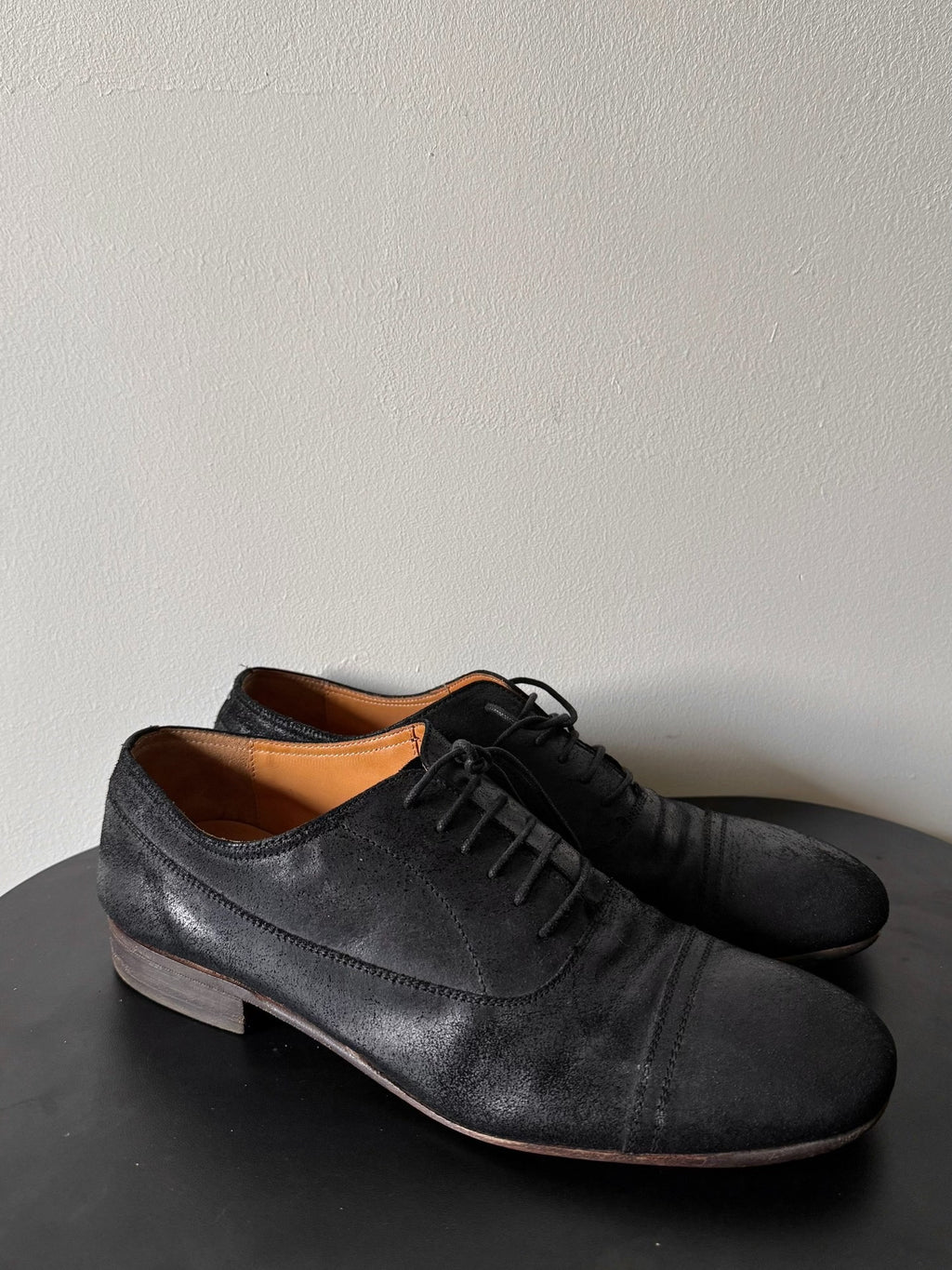 Maison Margiela Distressed Derby Shoes
