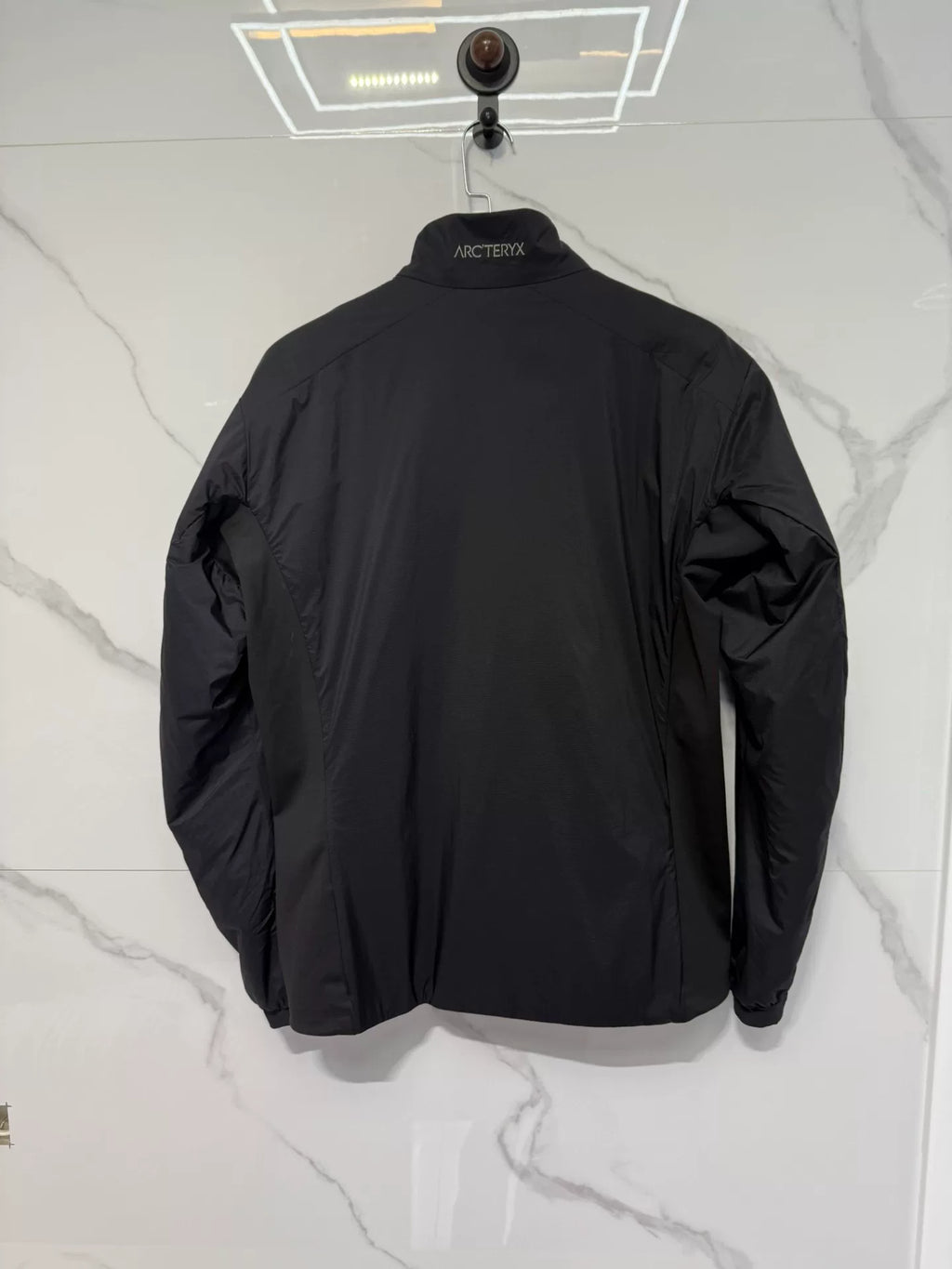Arc'teryx Black Stand-Collar Cotton Jacket