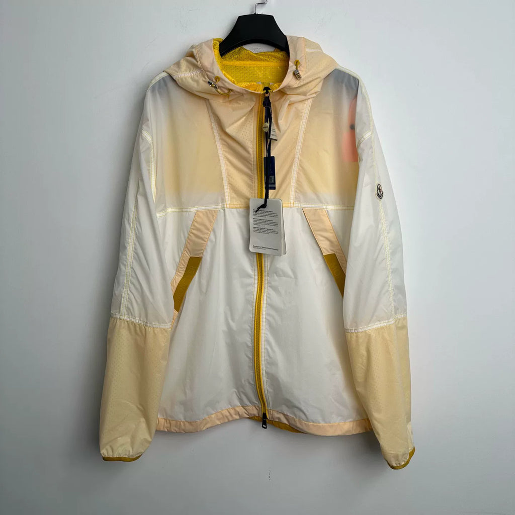 Moncler Color-Block Zip-Up Hooded Jacket