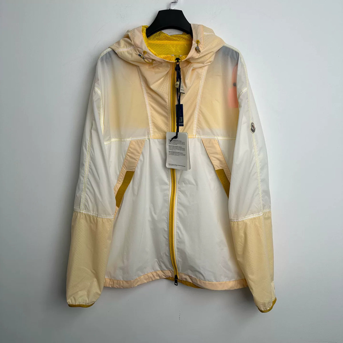 Moncler Color-Block Zip-Up Hooded Jacket