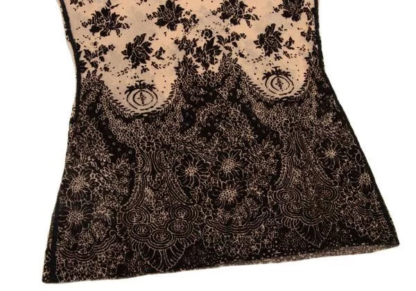 Jean Paul Gaultier Vintage Brown Floral Mesh Top