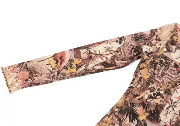 Jean Paul Gaultier Vintage Beige Flamingo Top