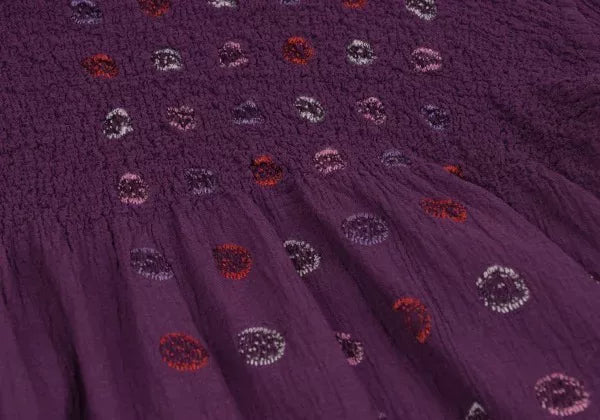 Issey Miyake Vintage Purple Pleated Top