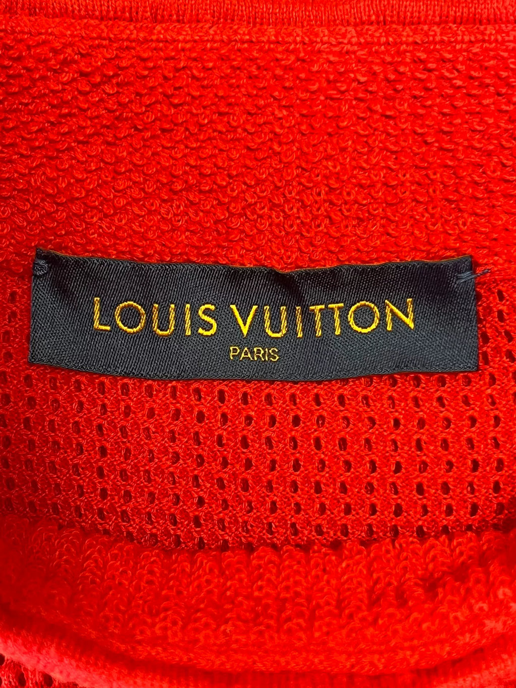 Louis Vuitton Red Sweater