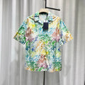 Louis Vuitton Crayon Graffiti All-Over Print Cotton Multicolor Short Sleeve Shirt