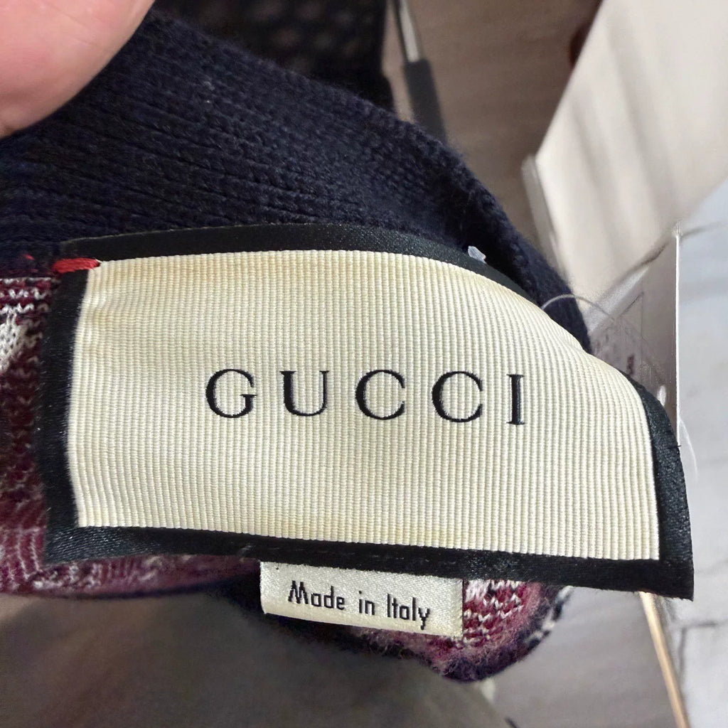 Gucci All-Over Print Cardigan
