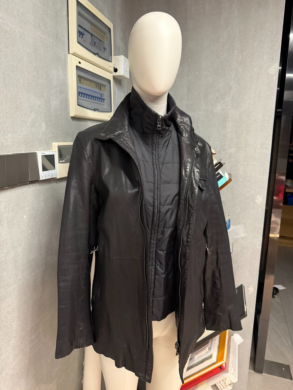 Prada Sport Two-Piece Lambskin Jacket