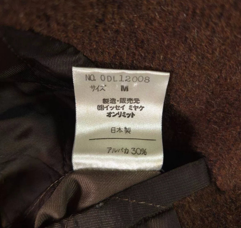 Issey Miyake AW90 Alpaca Blend Jacket