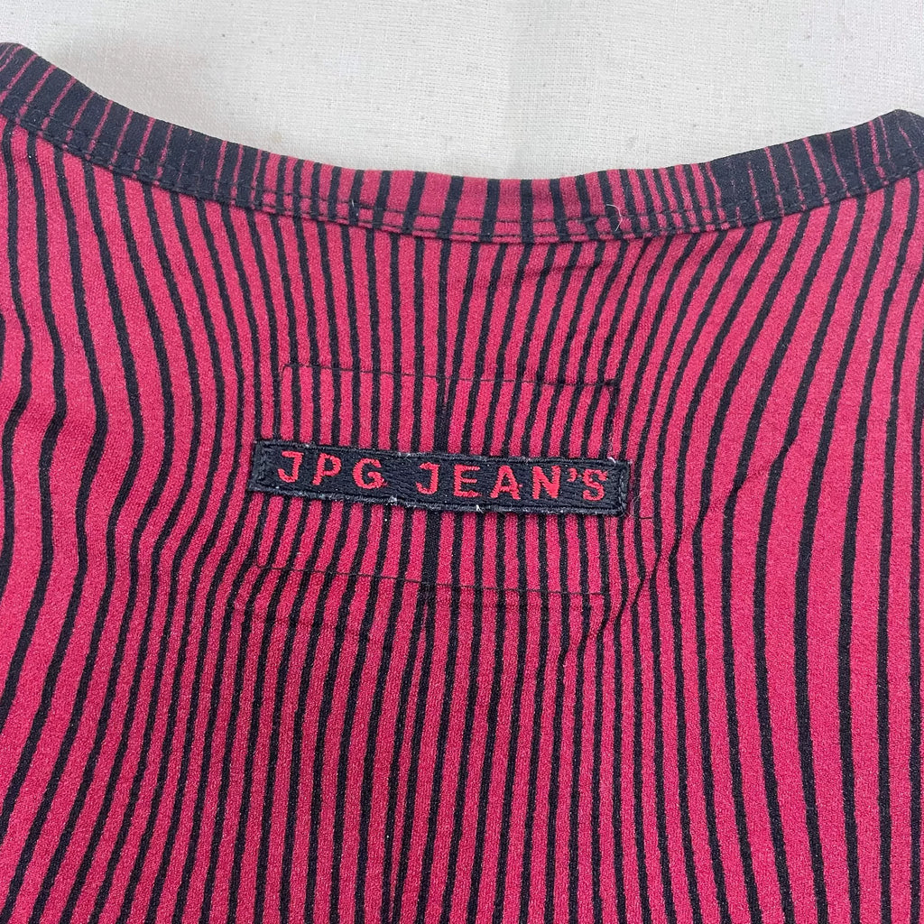 2001 Fall/Winter Jean Paul Gaultier Muscle Print Stretch T-Shirt