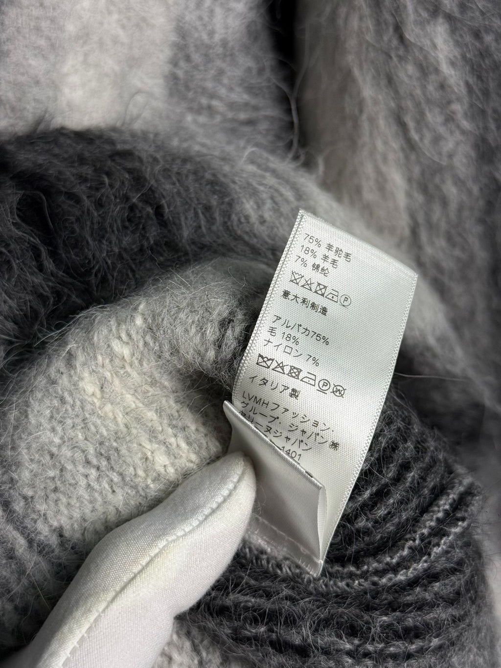 Celine 23SS Alpaca Wool Hooded Sweater