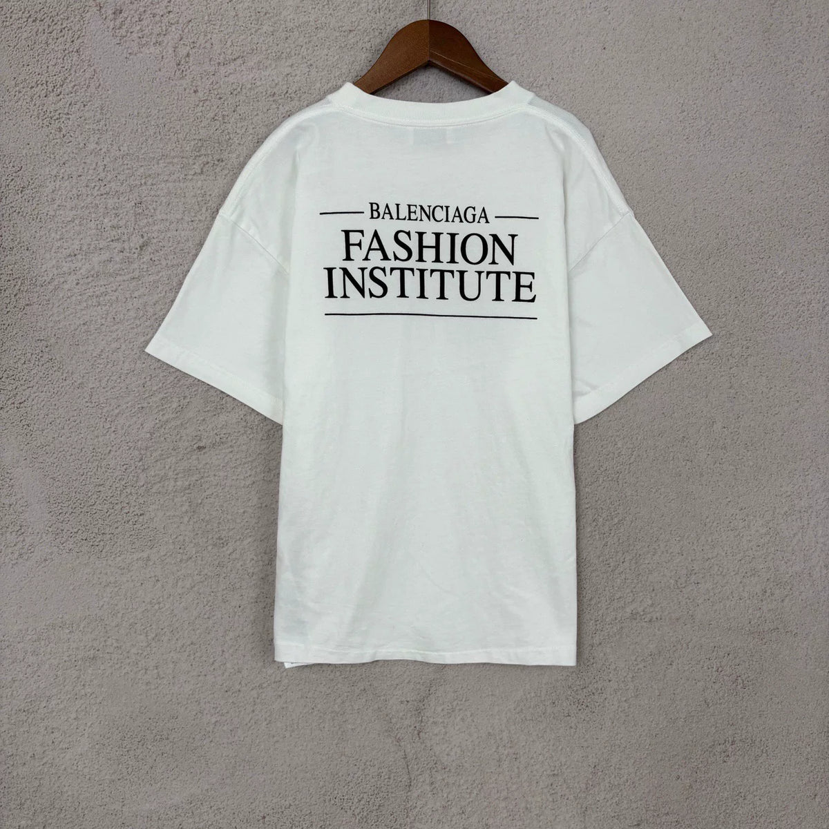 Balenciaga Fashion Letter Print Short Sleeve Top