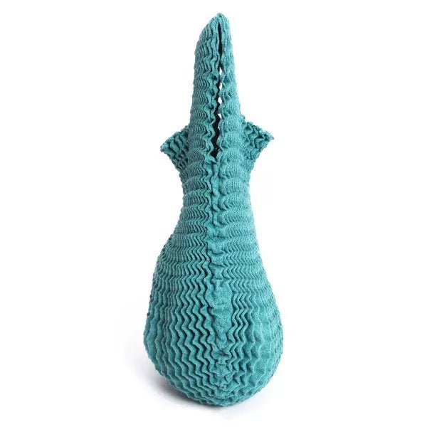 Issey Miyake Vintage Blue Pleated Shoulder Bag
