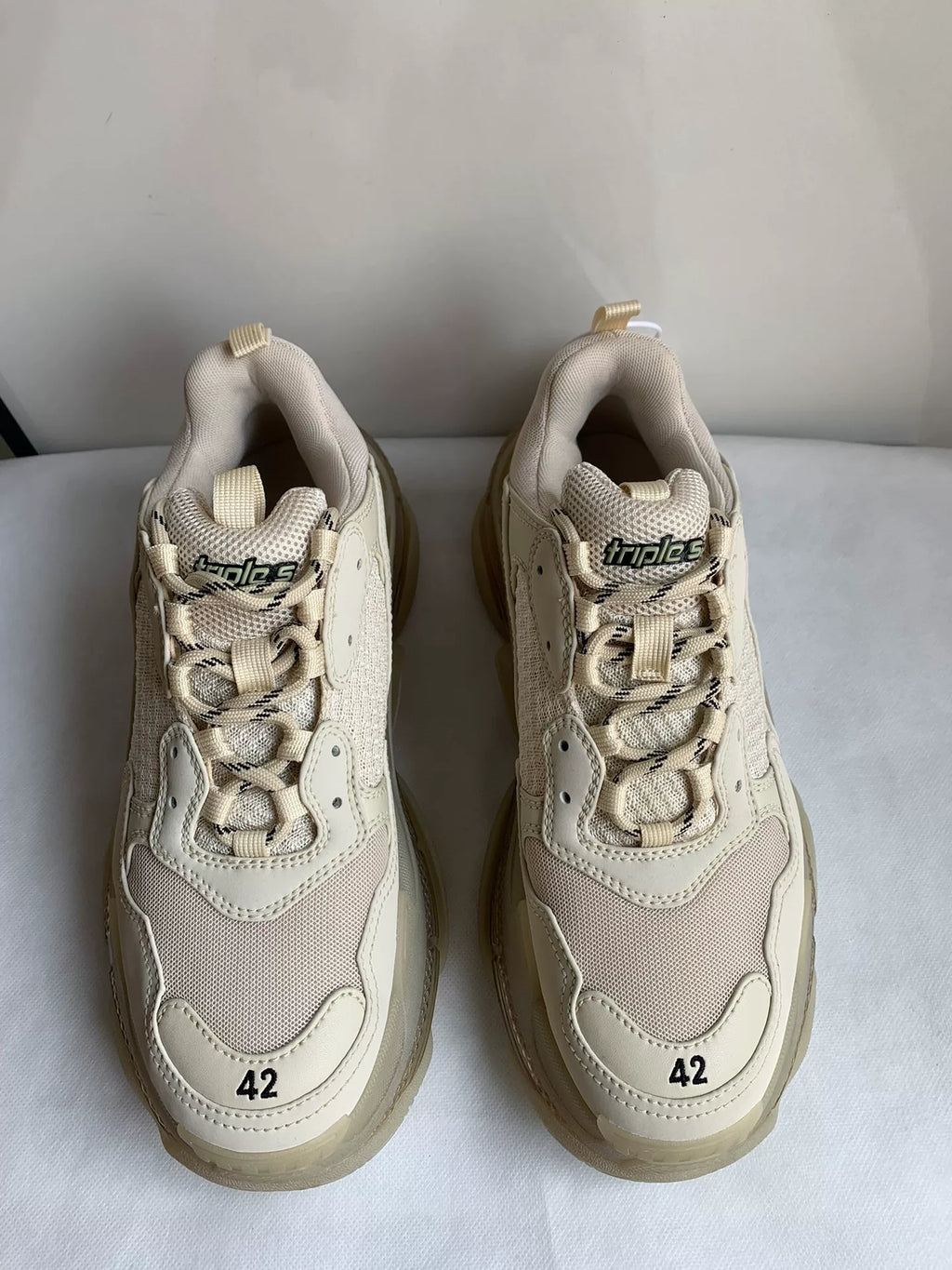 Balenciaga Triple S Off-White Sneakers