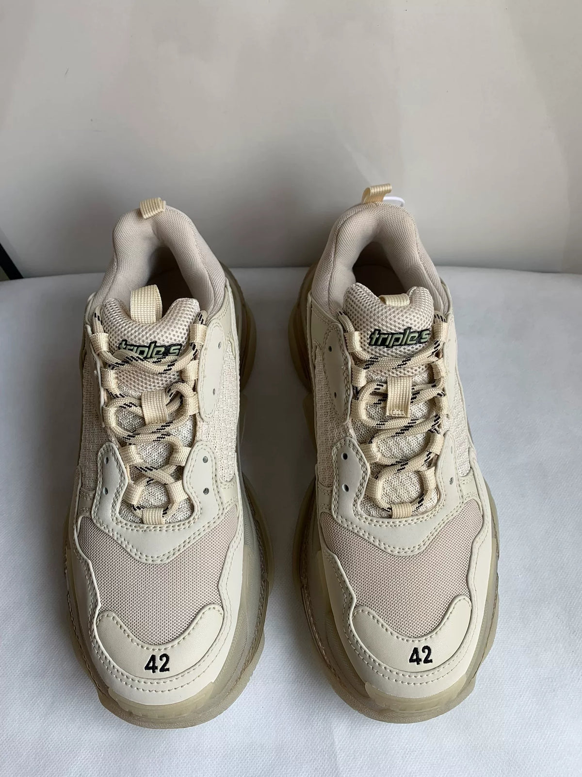 Balenciaga Triple S Off-White Sneakers