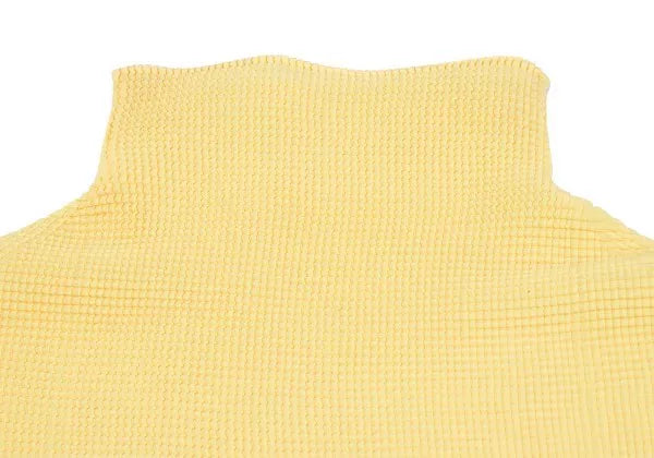 Issey Miyake Vintage Yellow Pleated Top