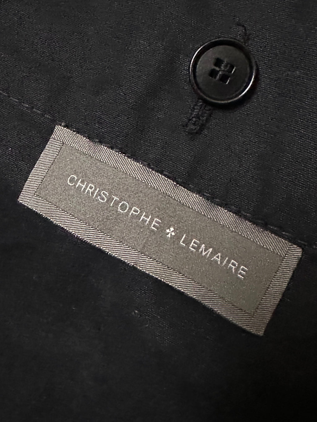 LEMAIRE Period Minimalist Sharp Runway Coat