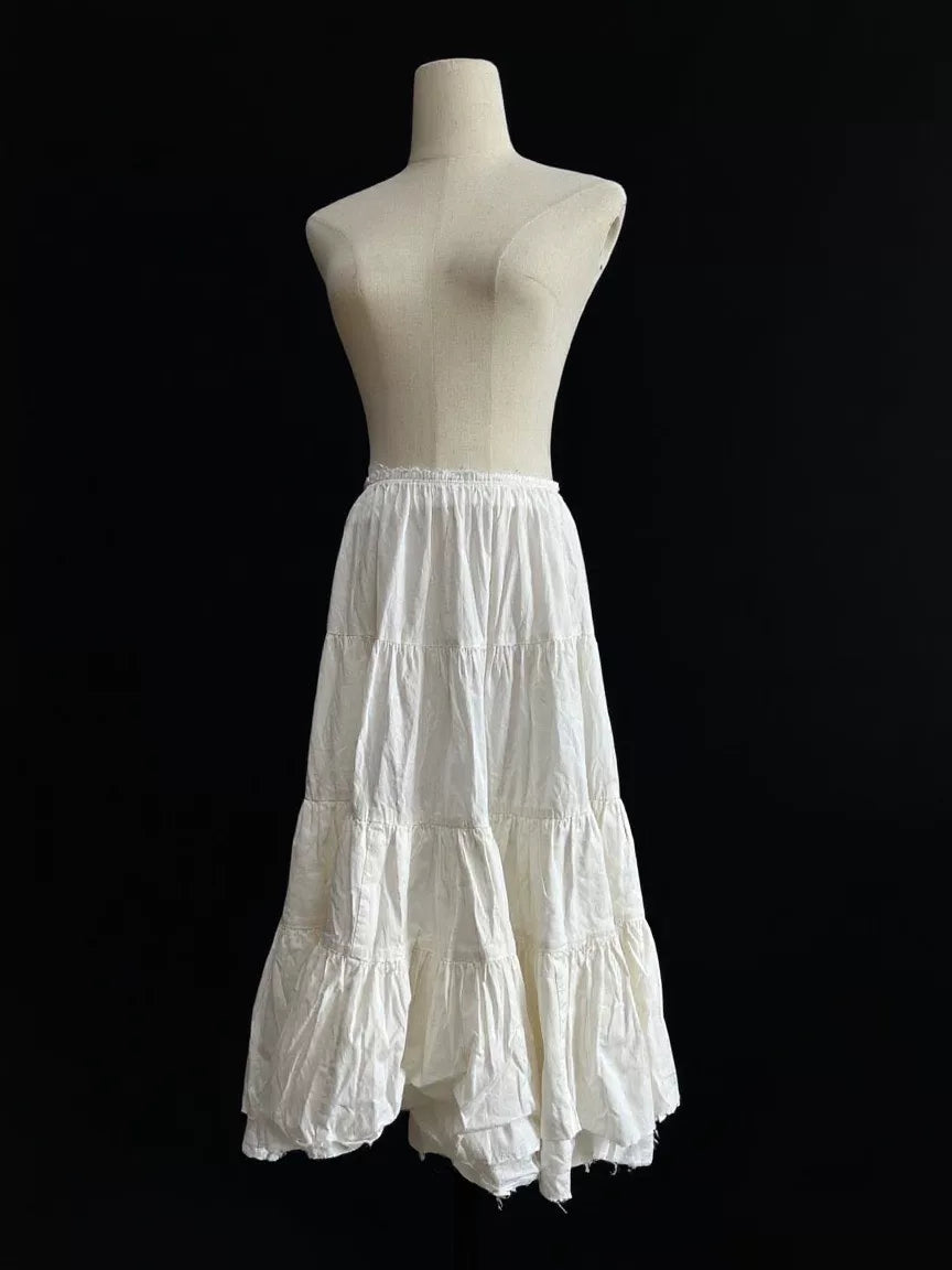 Comme des Garçons Rei Kawakubo 2006 Spring/Summer White Puff Skirt Mini Skirt