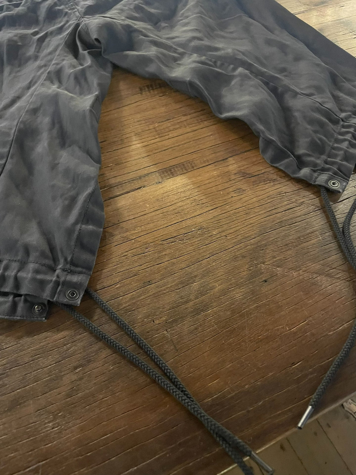 Julius SS19 BEELEBUB Work Utility Coated Cotton Pants